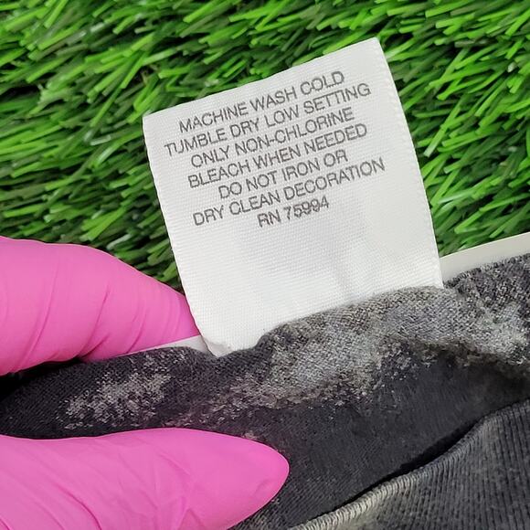 Vintage 1998 Lacona Bike Rally Shirt XL 24x26 Bleached Lion - Picture 7 of 15